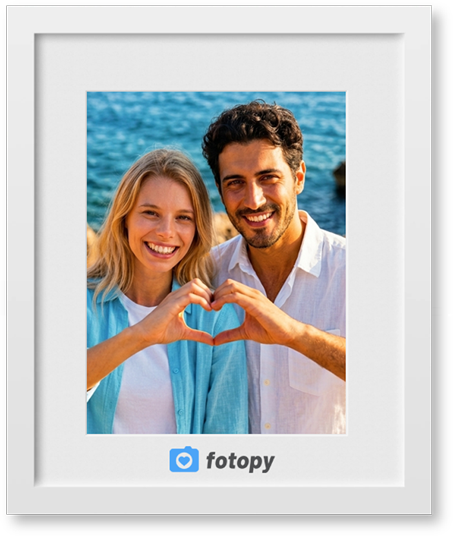 Kalp işareti yapılmış örnek fotoğraf
