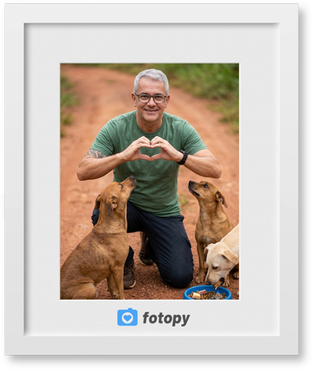 Kalp işareti yapılmış örnek fotoğraf